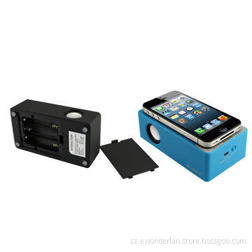 Mutual induction speaker with ABS plastic housing material